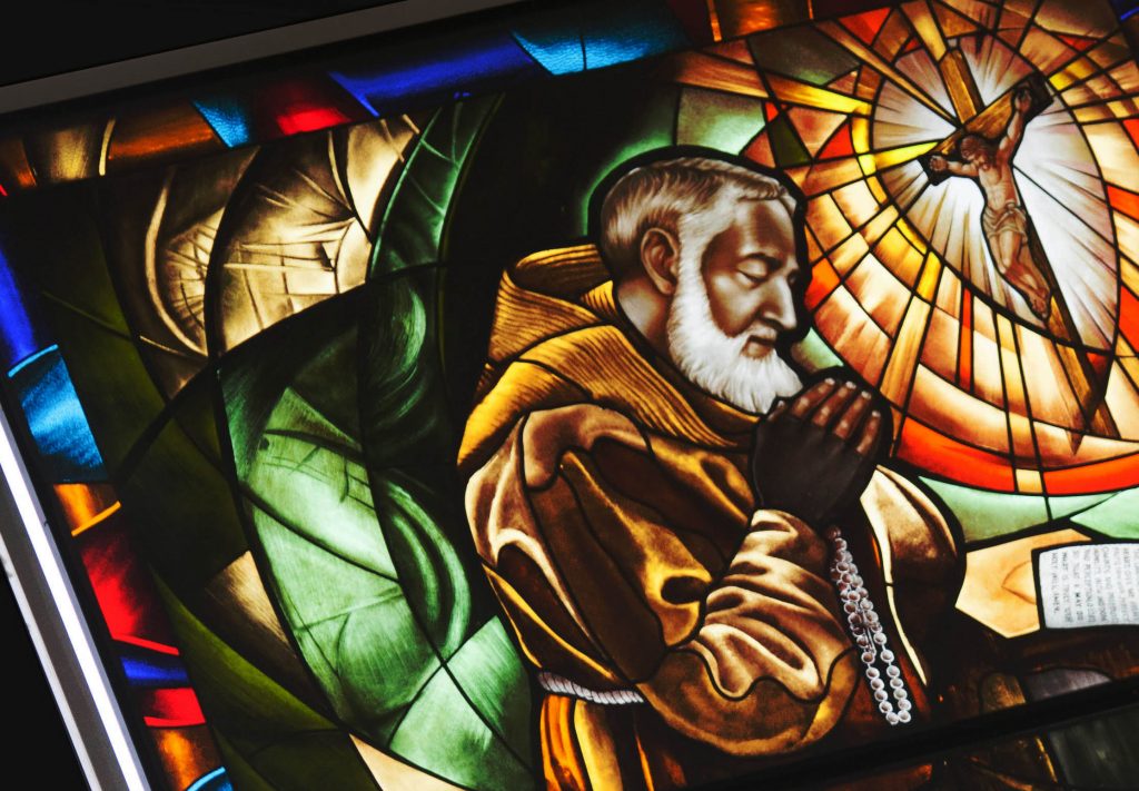 Stained Glass1 Padre Pio Parish Glenmore Park